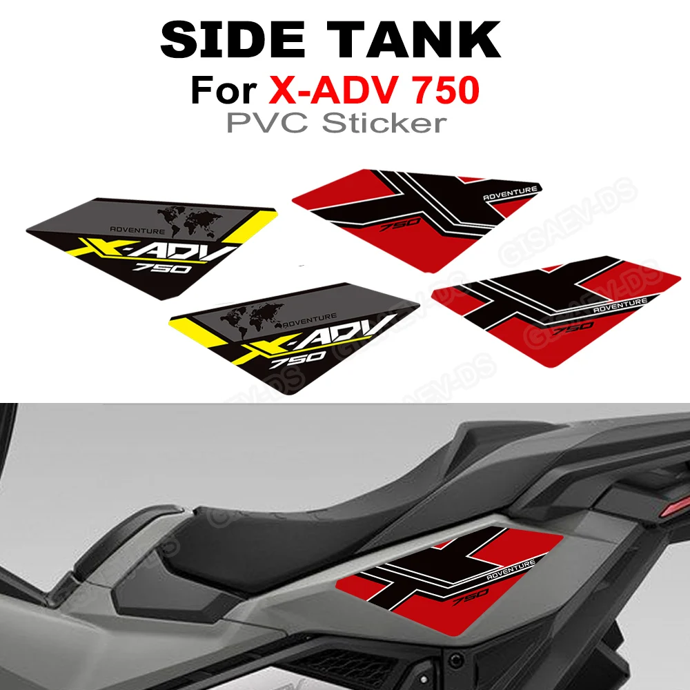 

For Honda X-ADV 750 XADV X ADV 750 2021 - 2024 Motorcycle Stickers Protector Tank Pad Kit Knee Wheels Body Fender Shell Decals