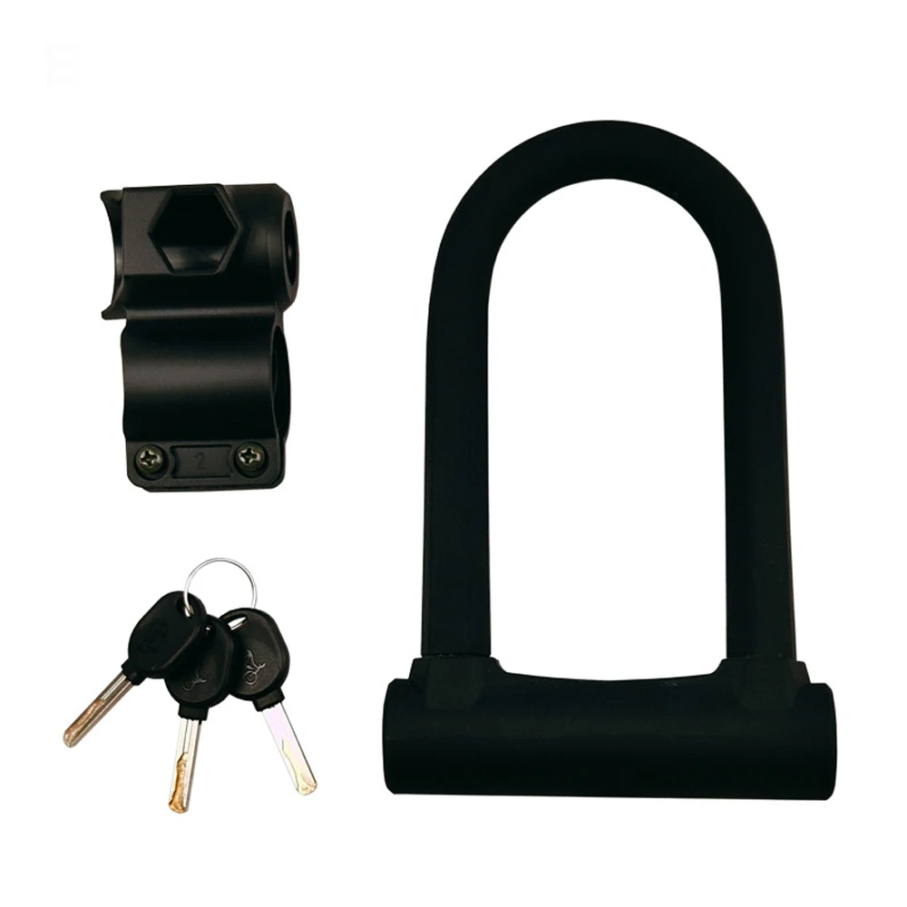 U-Shaped Steel Rope Anti-Theft Lock For Bicycles