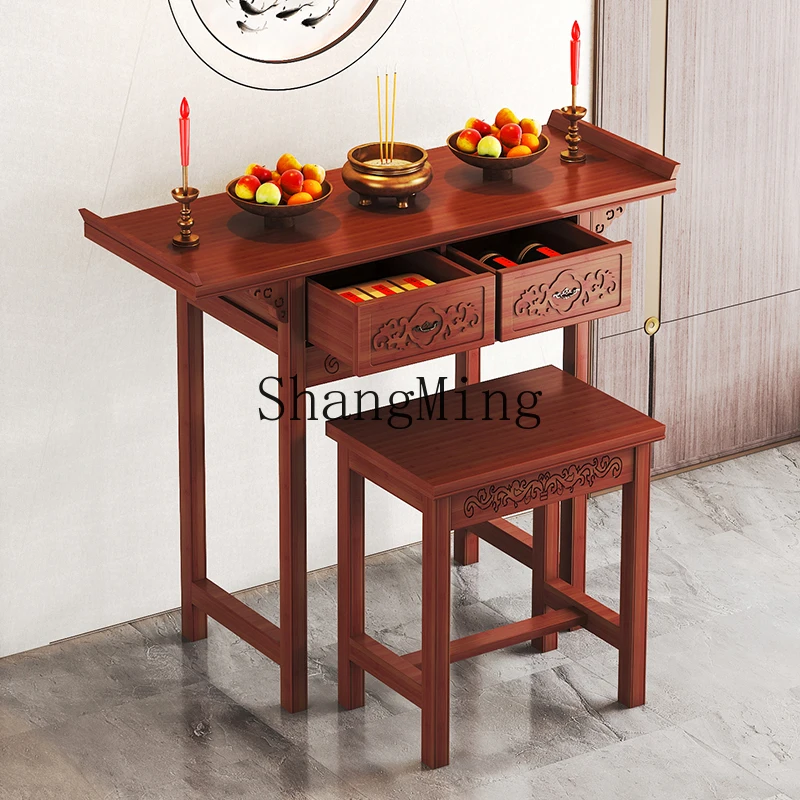 

CL table offering incense for household strip case Buddhist niche Incense Buddha offering platform entrance