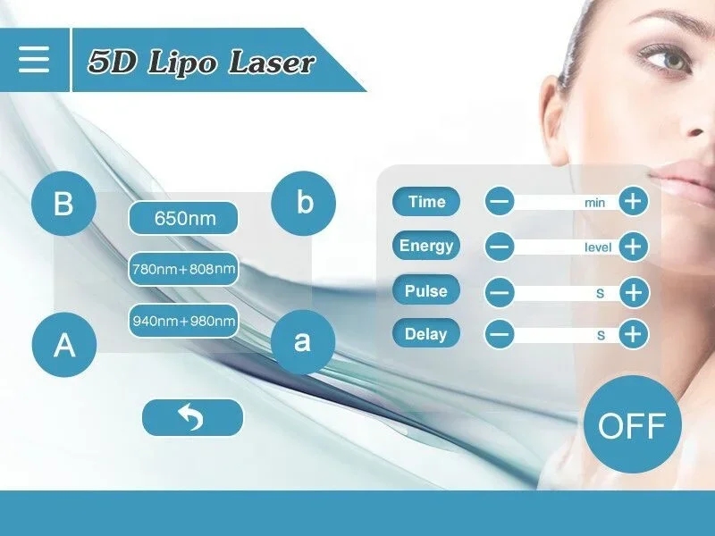 2025/equipamento lipo de cavitação lipo triangular