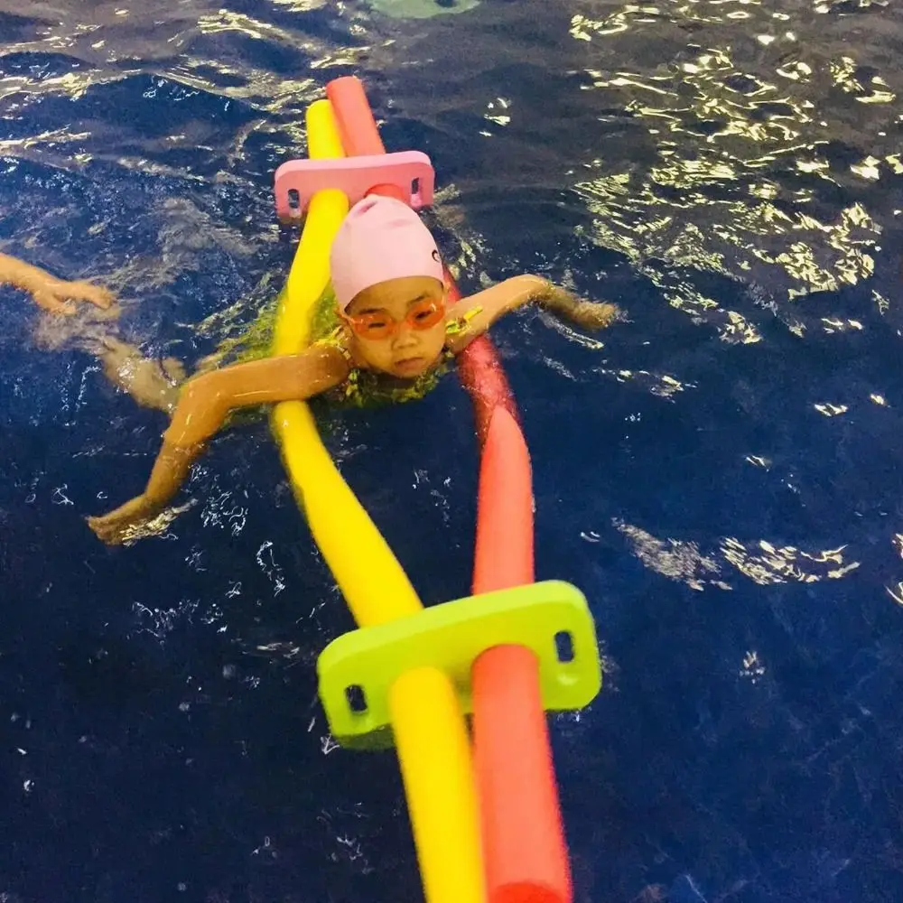 With 2 Cross Holes Swim Noodle Connector Foam Connector Pool Float EVA Swimming Stick Colorful EVA Materials