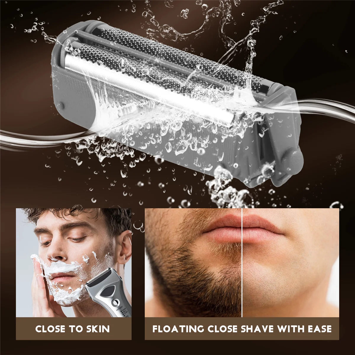 Tela de folha de substituição de barbeador + cabeça de lâmina para panasonic es4820 es4823 es4826 es4853 es4501es4035 ES-RW30 es9859 navalha