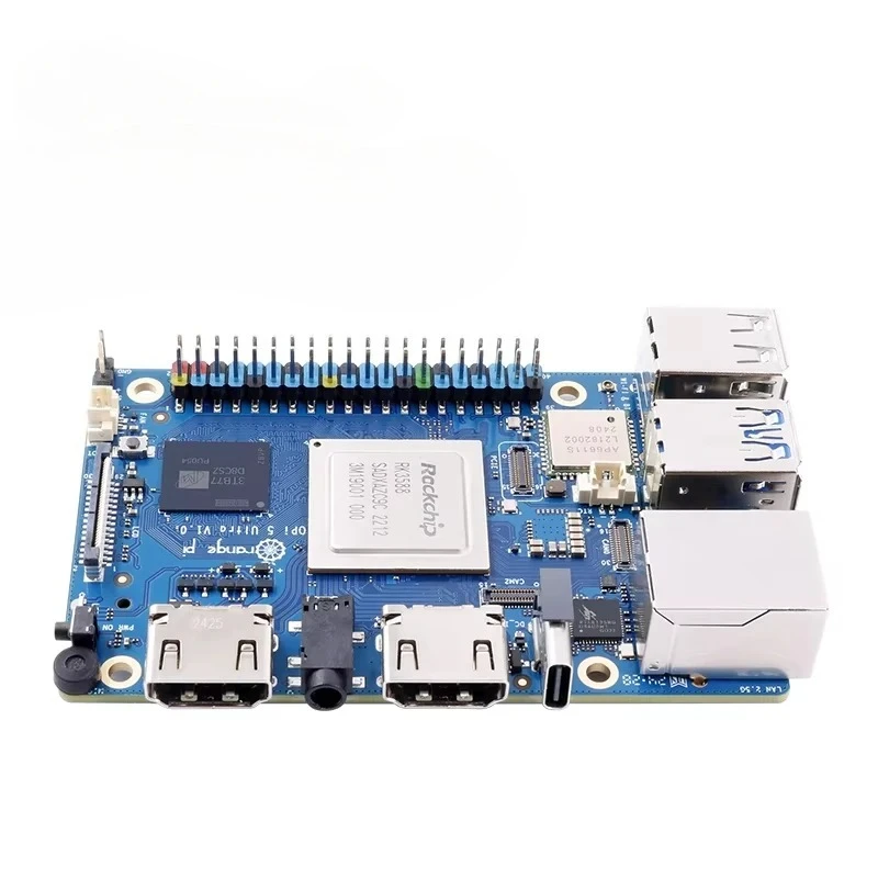 Orange Pi 5 Ultra 8GB 16GB Ram Rk3588 Ddr5 لوحة واحدة كمبيوتر Wifi + BT M2 Ssd 6tops Npu Ultra Mini Pc Run Android12 Linux