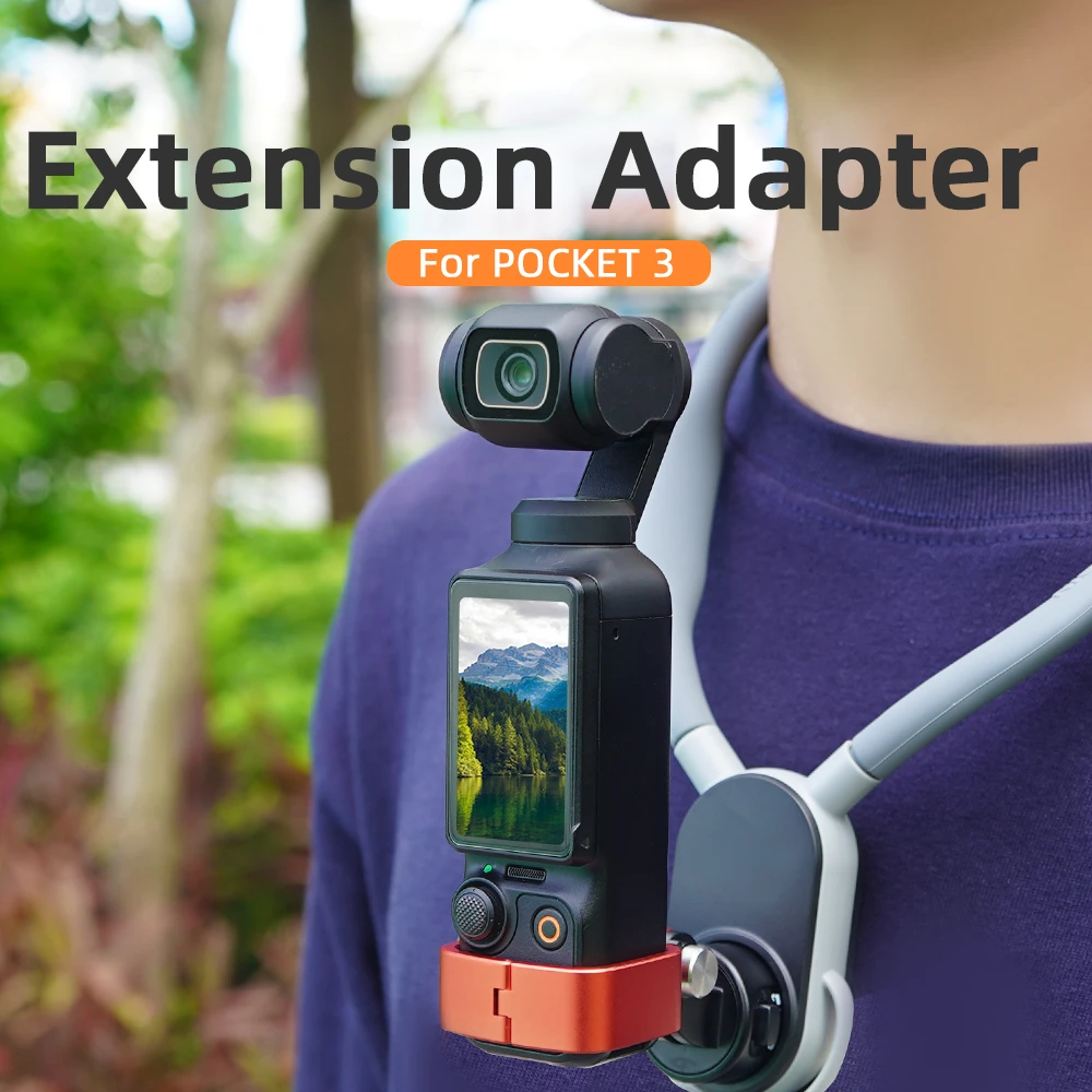 

For DJI OSMO POCKET3 Metal Expansion Adapter POCKET3 Camera Fixed Bezel Bracket Accessories