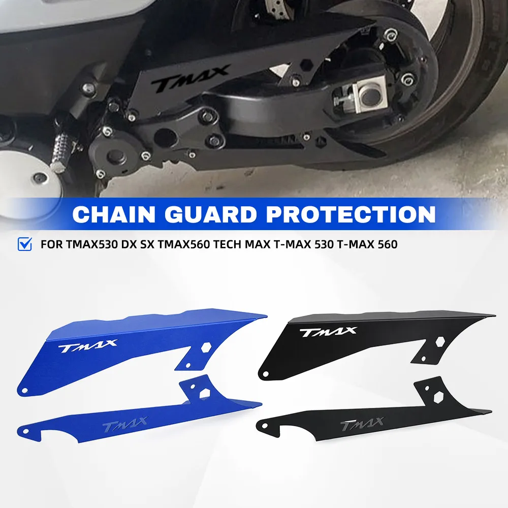 

For YAMAHA TMAX530 DX SX TMAX560 TECH MAX 2017 - 2023 2024 2025 2026 Chain Guard Cover Frame Case Protector T-MAX 530 T-MAX 560