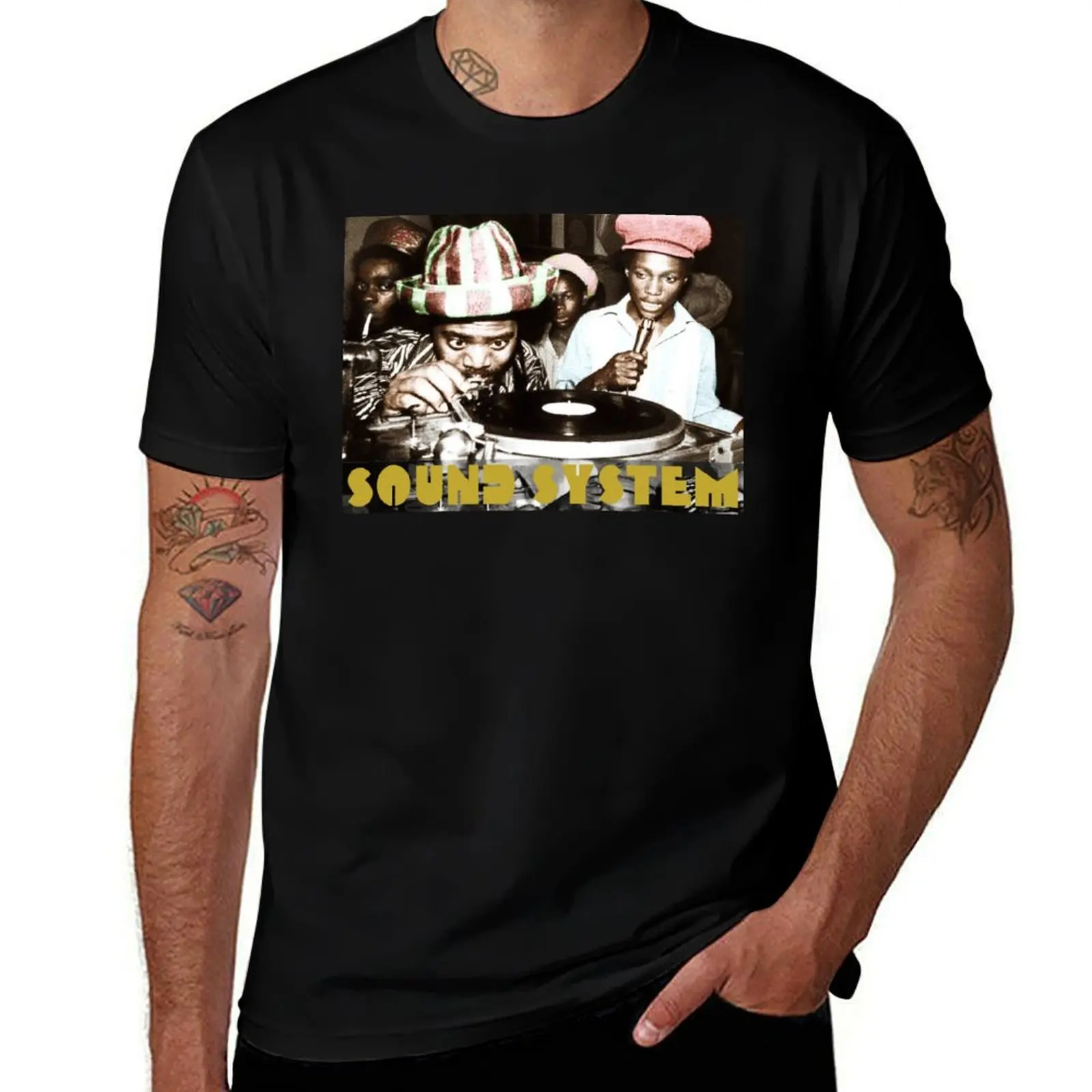 SOUND SYSTEM T-Shirt t shirts for man graphic vintage T-Shirt
