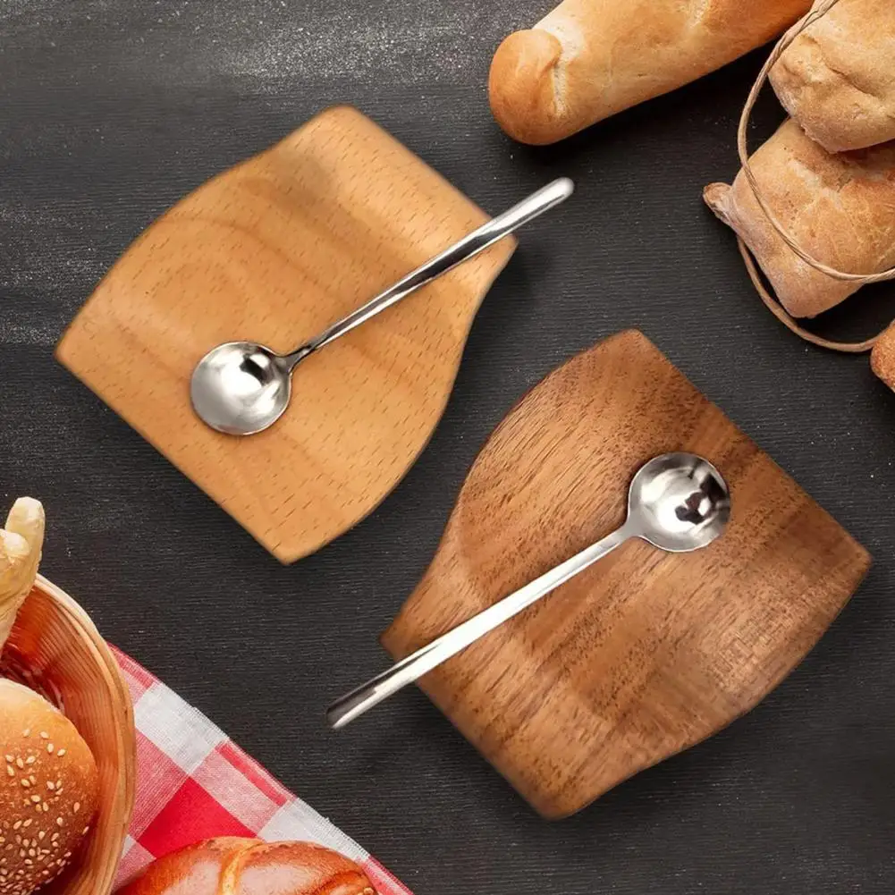 Colher De Madeira E Conjunto De Suporte De Utensílio, Bandeja De Ferramentas De Cozinha De Grau Alimentar, Organizador De Espátula De Cozinha, Clipes, Fácil de Usar