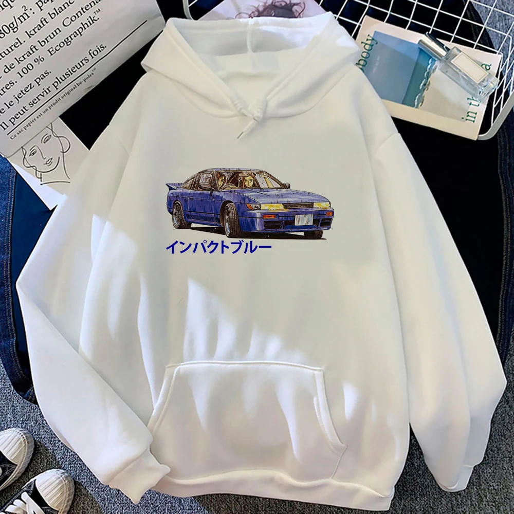 

Initial d hoodies women Kawaii anime aesthetic vintage Pullover Hooded Shirt women anime clothing