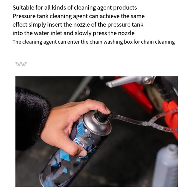 مجموعة أدوات تنظيف سلسلة أوتوماتيكية للدراجات النارية، أدوات صيانة سلسلة الغسيل، مجموعة أدوات تنظيف السلسلة الأوتوماتيكية