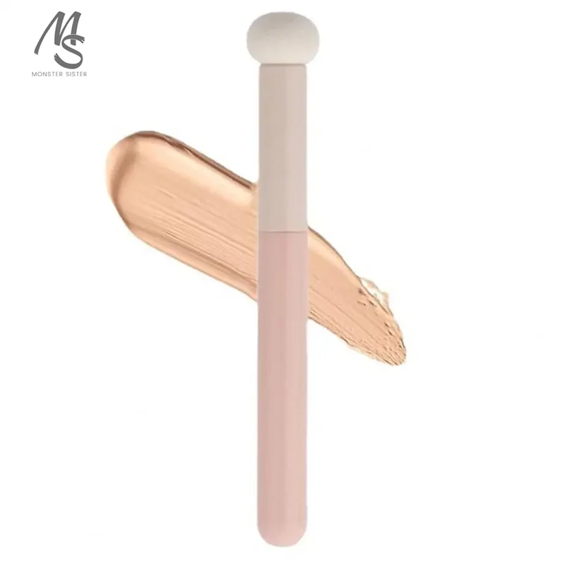 1/2/3Pcs Wet & Dry Dual-use Makeup Brush Mushroom Head Soft Seamless Blending Puff Lip Smudge Brushes Cream Concealer Tools