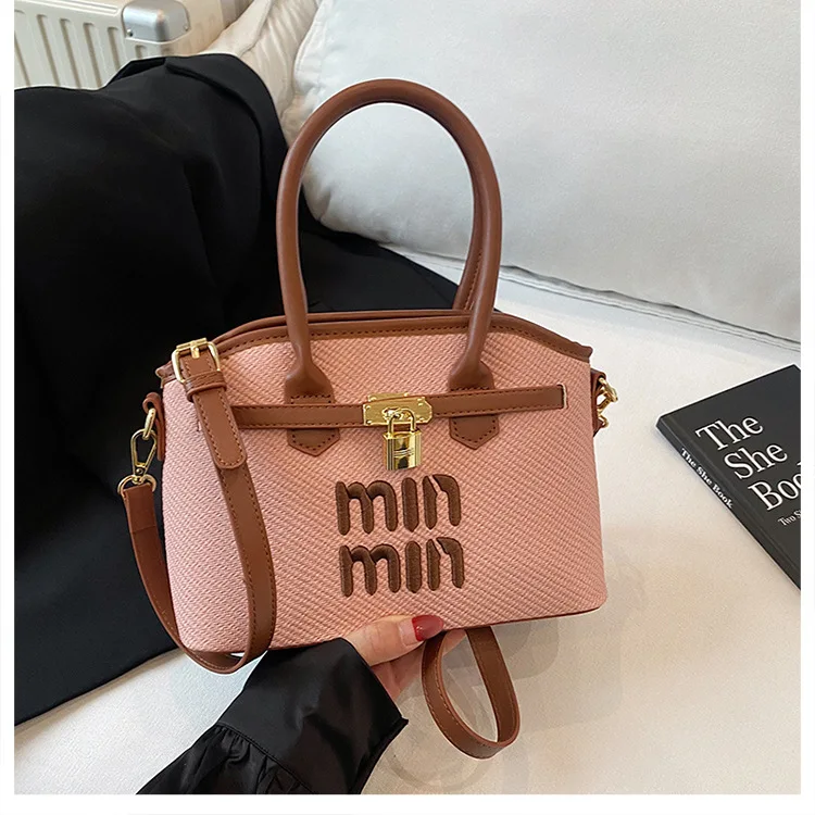 

Винтажная сумка через плечо 2025 года, просторная женская сумка через плечо, повседневная сумка-тоут, минималистичная сумка «день-ночь»