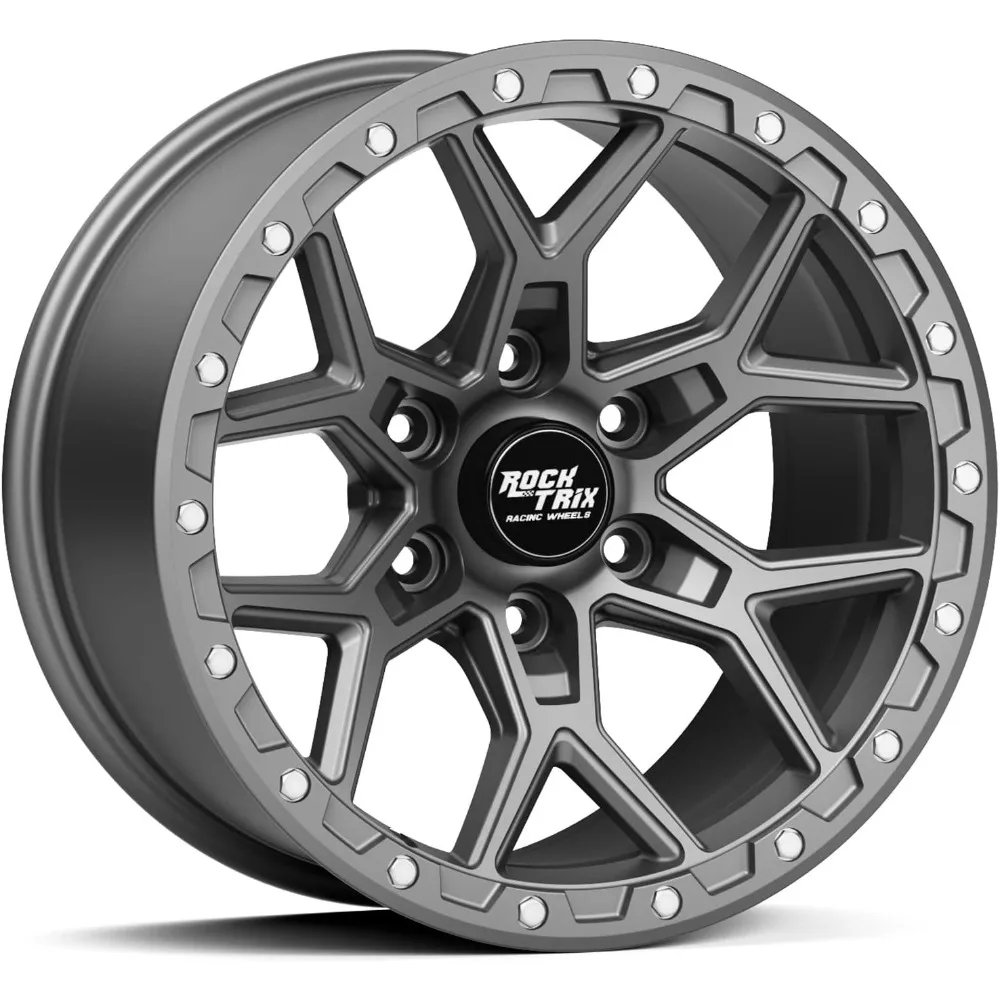 RT107 18 นิ้วล้อใช้งานร่วมกับ 2001+ Toyota Tacoma 6x5.5 "(6x139.7) Bolt Pattern, 18x9 (-12 มม.), 106.1 มม. Bore, Matte