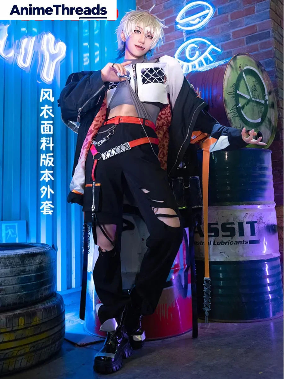 

Костюм для косплея Nu: Carnival Eiden Night Mist Silver Star для женщин, игровая аниме-униформа для вечеринок, одежда для ролевых игр на Хэллоуин