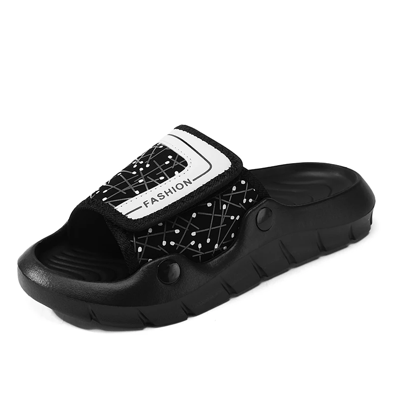 Novedad de verano, zapatillas informales grandes de EVA para hombres y mujeres, chanclas de playa al aire libre, sandalias casuales de moda para hombres