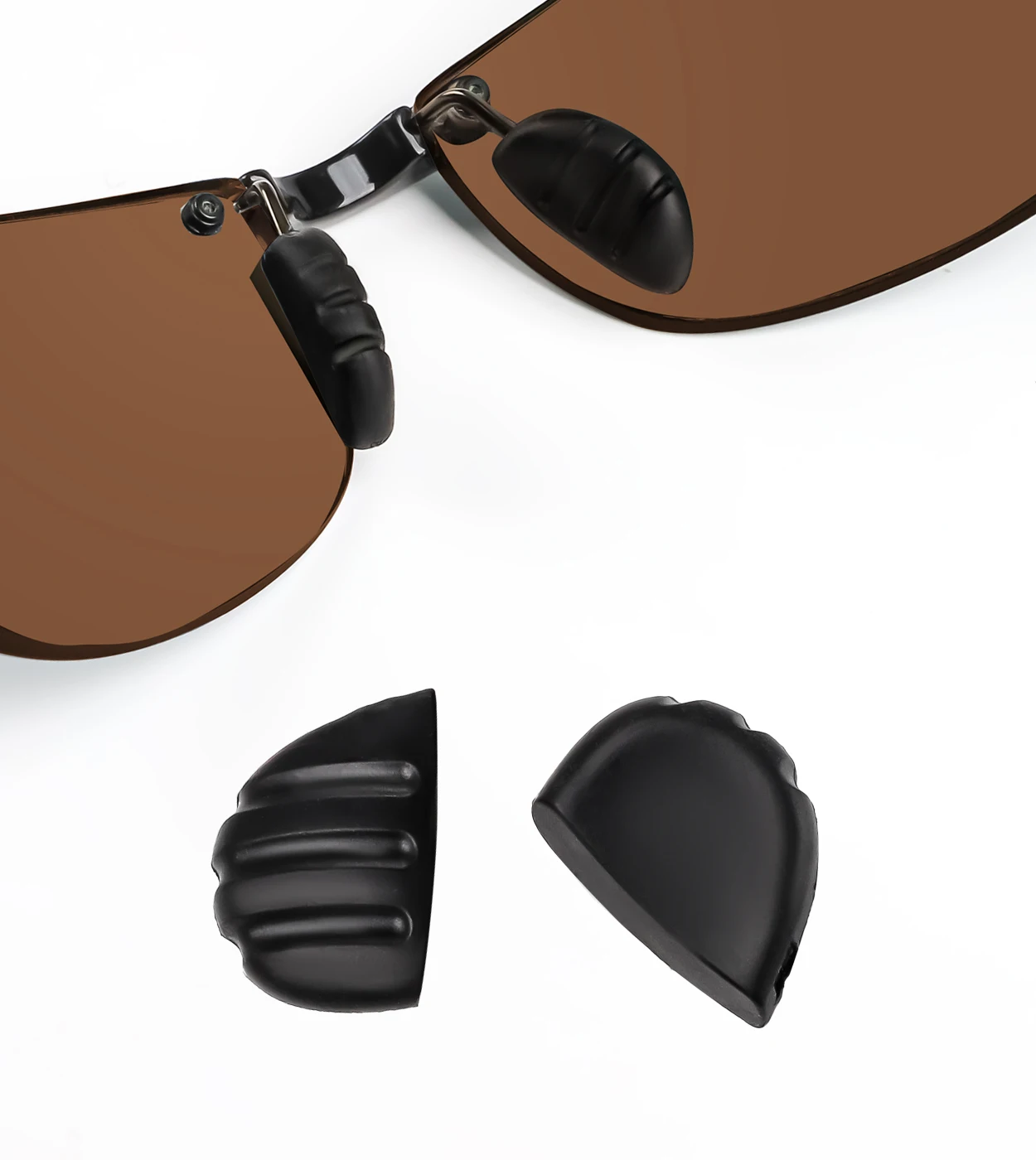 Anti-Slip Replacement Nose Pad Nose Pieces for Maui Jim Makaha MJ405 Frame-Hygienic & Skin-Friendly Material