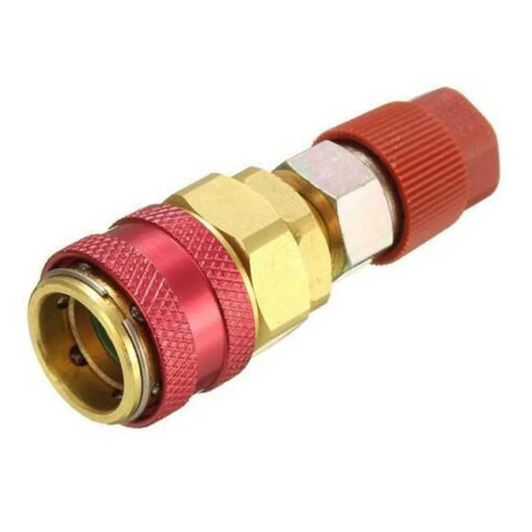 High Side For R134a Extension Quick Connector Coupler Adapter for For Bmw and For Ford Vehicles Air Conditioning Applications