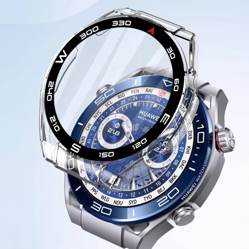 

Новый чехол для часов с полной защитой для часов Huawei Watch Ultimate, защитный чехол, ультратонкий корпус-бампер
