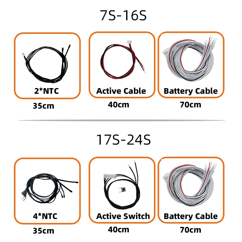 Imagem -06 - Bateria de Lítio Incorporado do Equilíbrio de Bluetooth Ant Bms 7s a 16s 17s 18s 19s 20s 21s 22s 23s 24s Bms Inteligente 200a 450a 600a 1050a