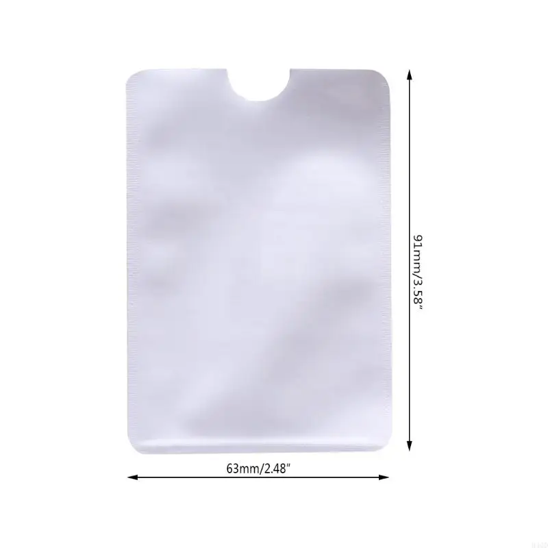 

340D Business Credit Card Holder RFID Blocking Sleeve Protector Shield Holder for Cas