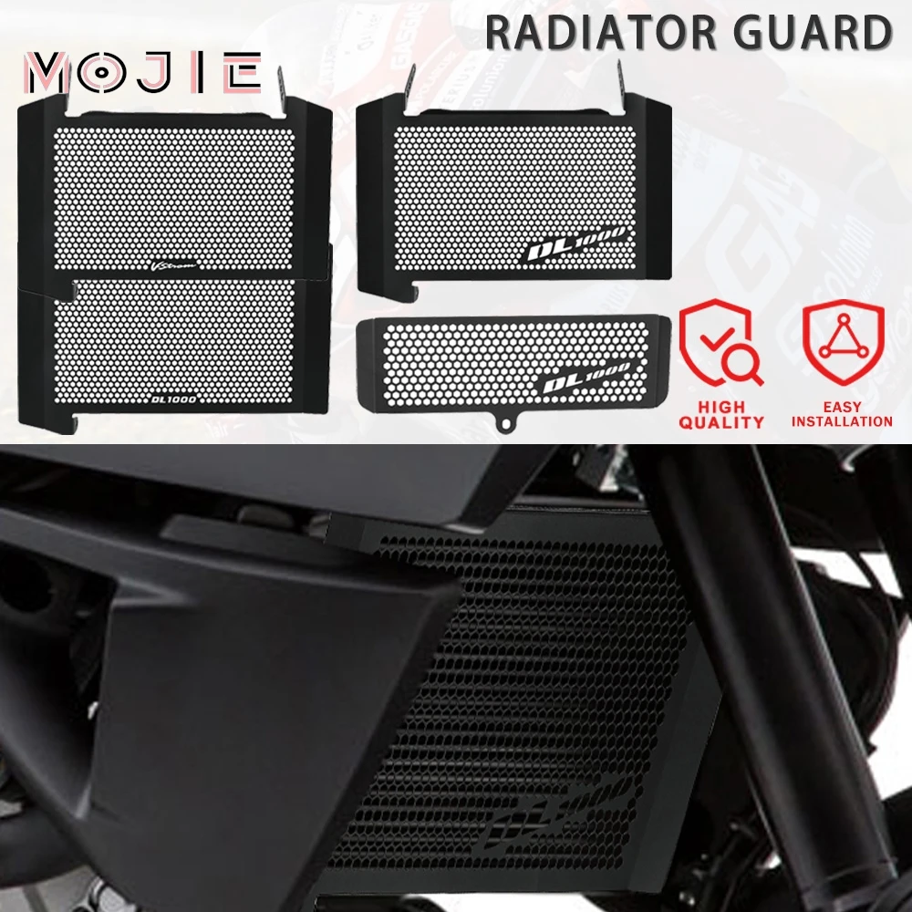 

V-STROM DL1000 Radiator Grille Guard Cover For Suzuki VStrom DL1000 DL 1000 VStrom V-Strom V Strom 1000 2004-2005-2006-2007
