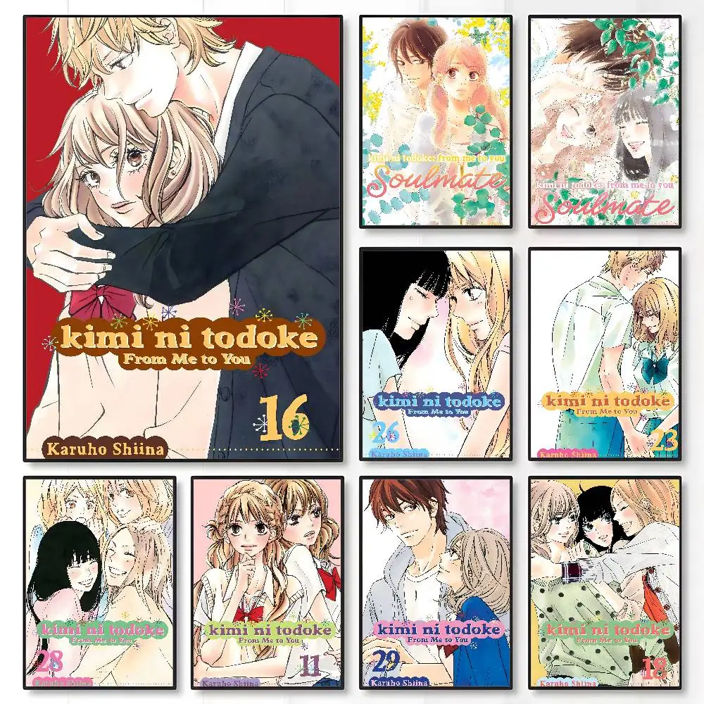 

Hot Love Anime K-Kimi Ni Todoke Poster High Quality Dorm Living Room Aesthetic Wall Decoration Painting Stickers Gift