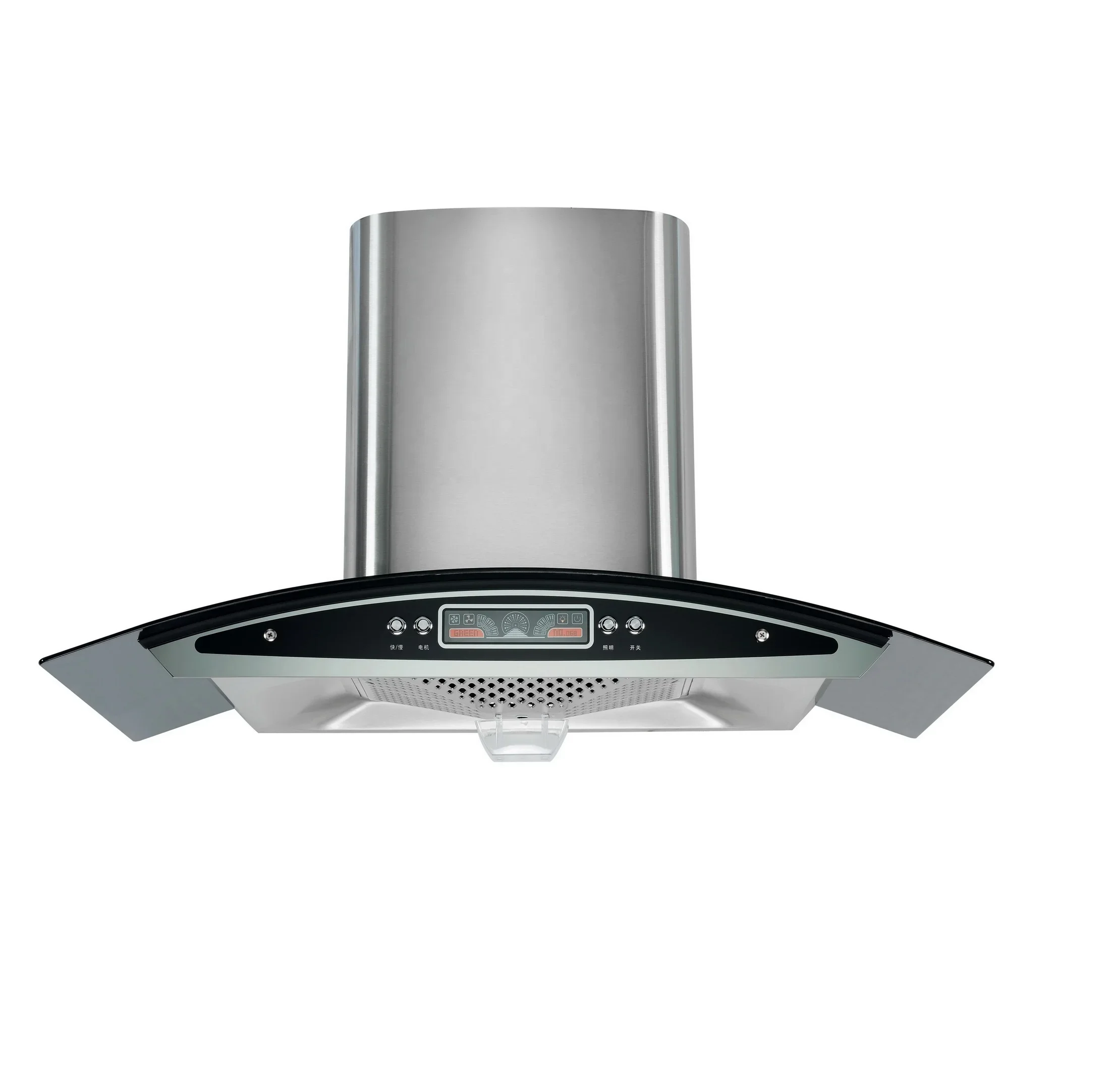 Euro style Stainless Steel Inox 900mm kitchen smoke extractor fan cooker range hood