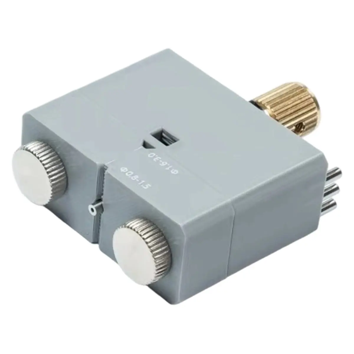 0.4-1.0mm Round Bar Vertical Center Driller Precise Positioning with Replaceable Drill Sleeve for Model Building Tool