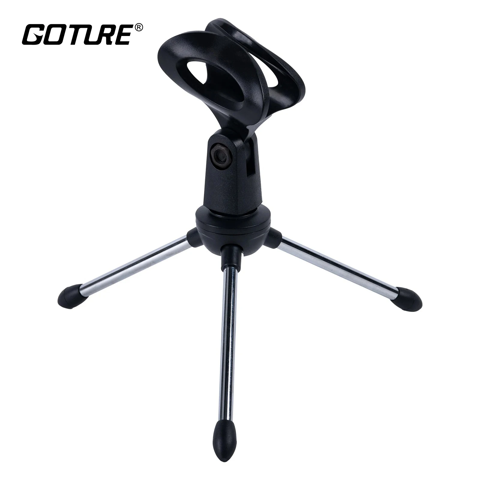 Goture Ice Fishing Rod Holder Portable Adjustable Angle Fish Pole Holder Metal Folding Rod Holder for Winter Sea Fishing Tackle