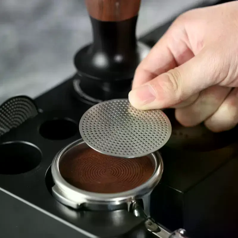 1/5Pcs 304 Stainless Steel Reusable Coffee Puck Screen Durable Portafilter Filter Mesh 51/53/58.35mm Barista Accessories