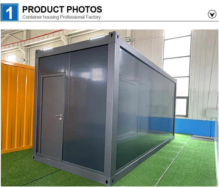 Granny Flat Prefab House Prefab Portable 20ft Container House With Small Kitchen