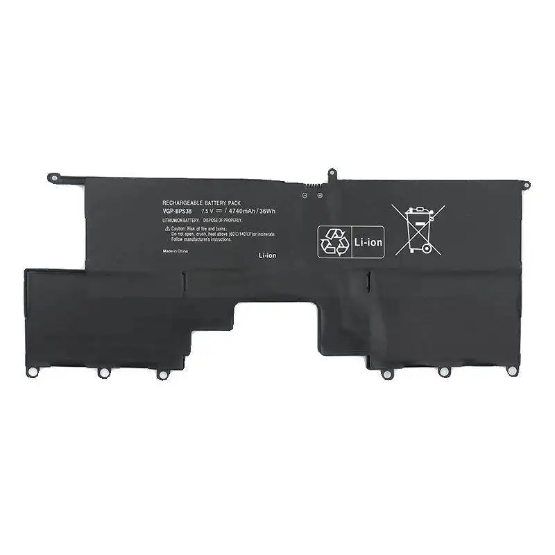 High quality VGP-BPS38 Laptop Battery For PRO11 PRO13 SVP1321BPXB SVP13216PG SVP132A1CM SVP11217SCS BPS38 7.5V 4740mAh