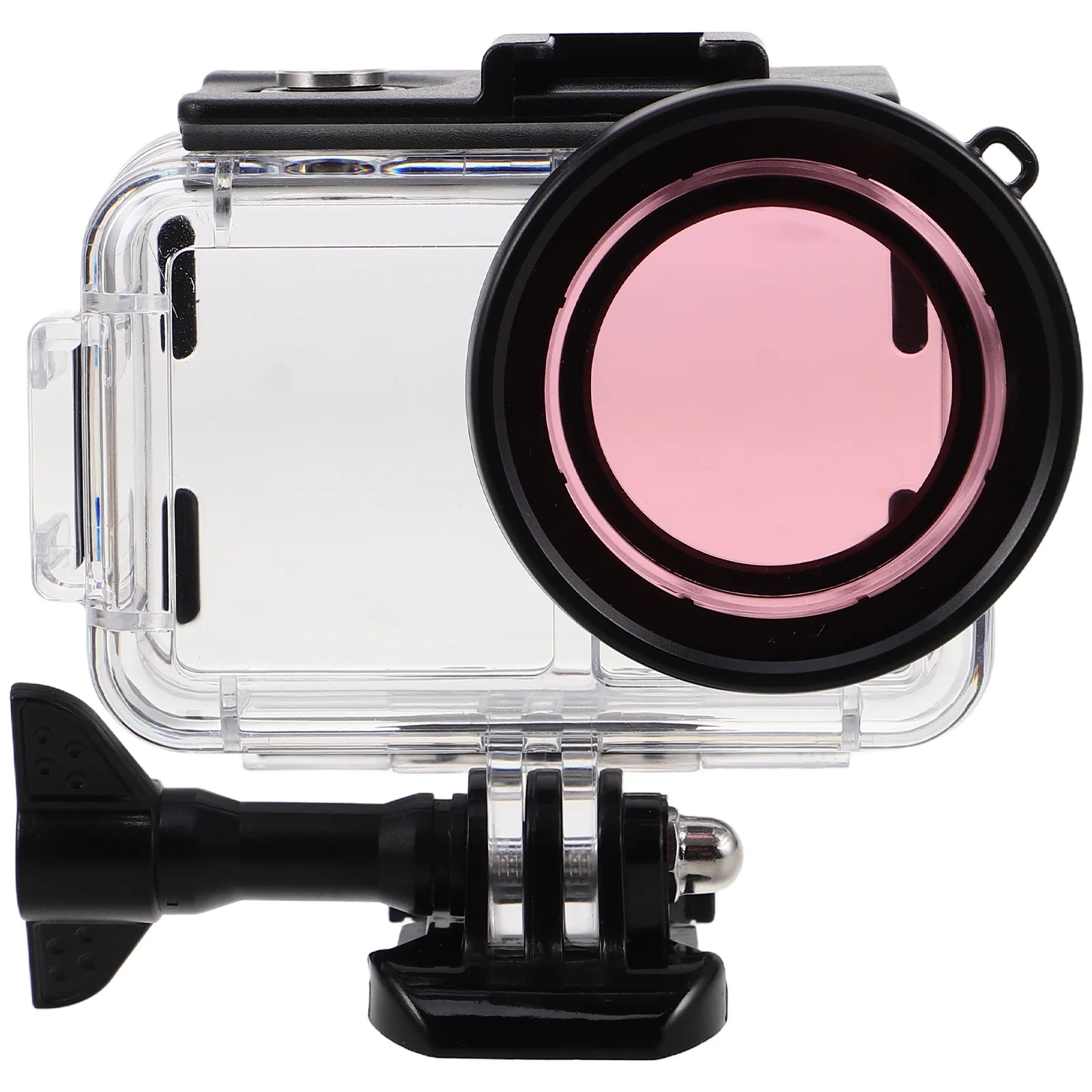 

Camera Waterproof Protective Housing Dual Cold Shoe Mounts Sturdy Shell for Outdoor and Underwater Use Camera Housing