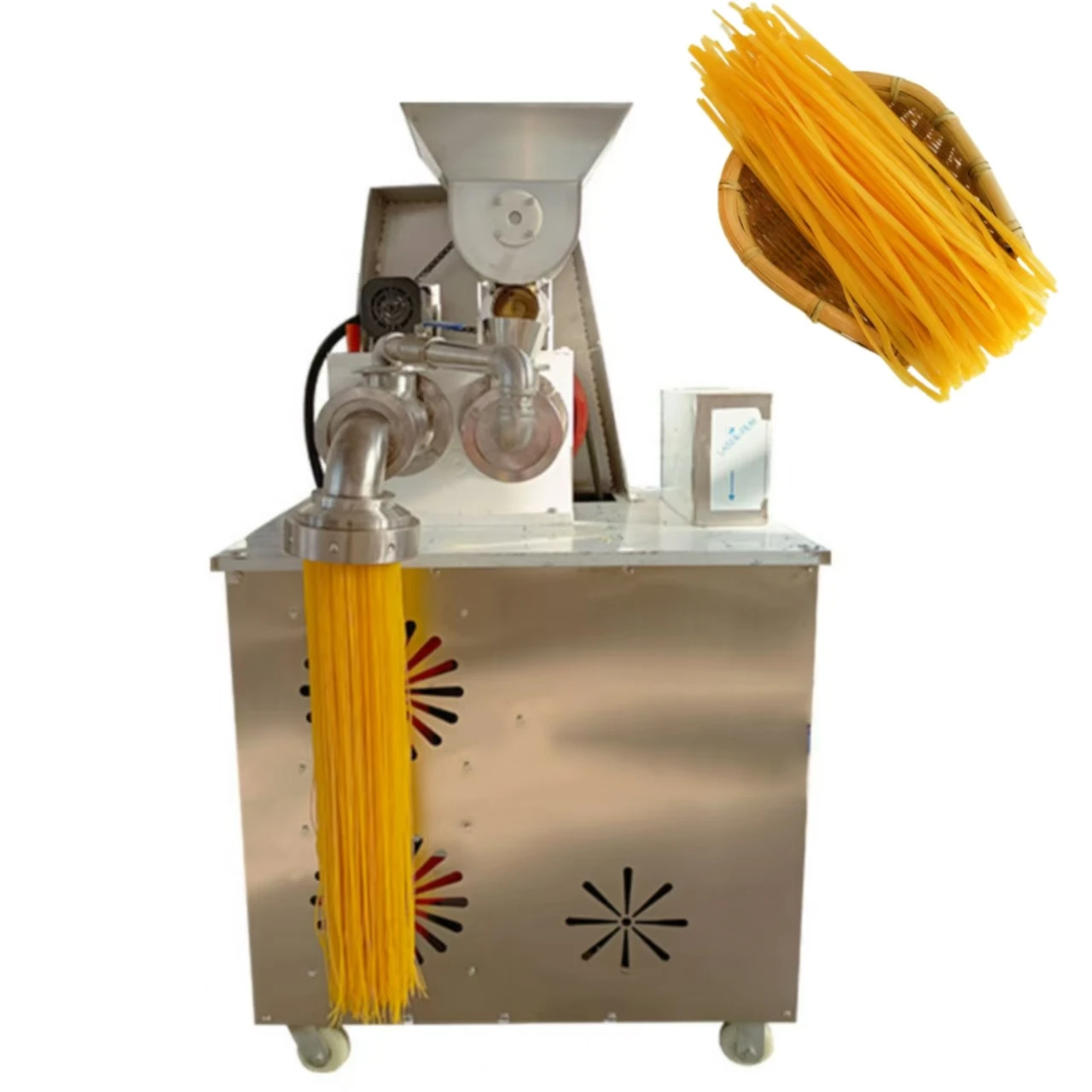 سعر جيد آلة صنع الشعيرية صنع الطعم الجاف آلة المعكرونة الأرز الحريري الحبوب الباردة الحنطة السوداء الأرز الذرة آلة المعكرونة #5