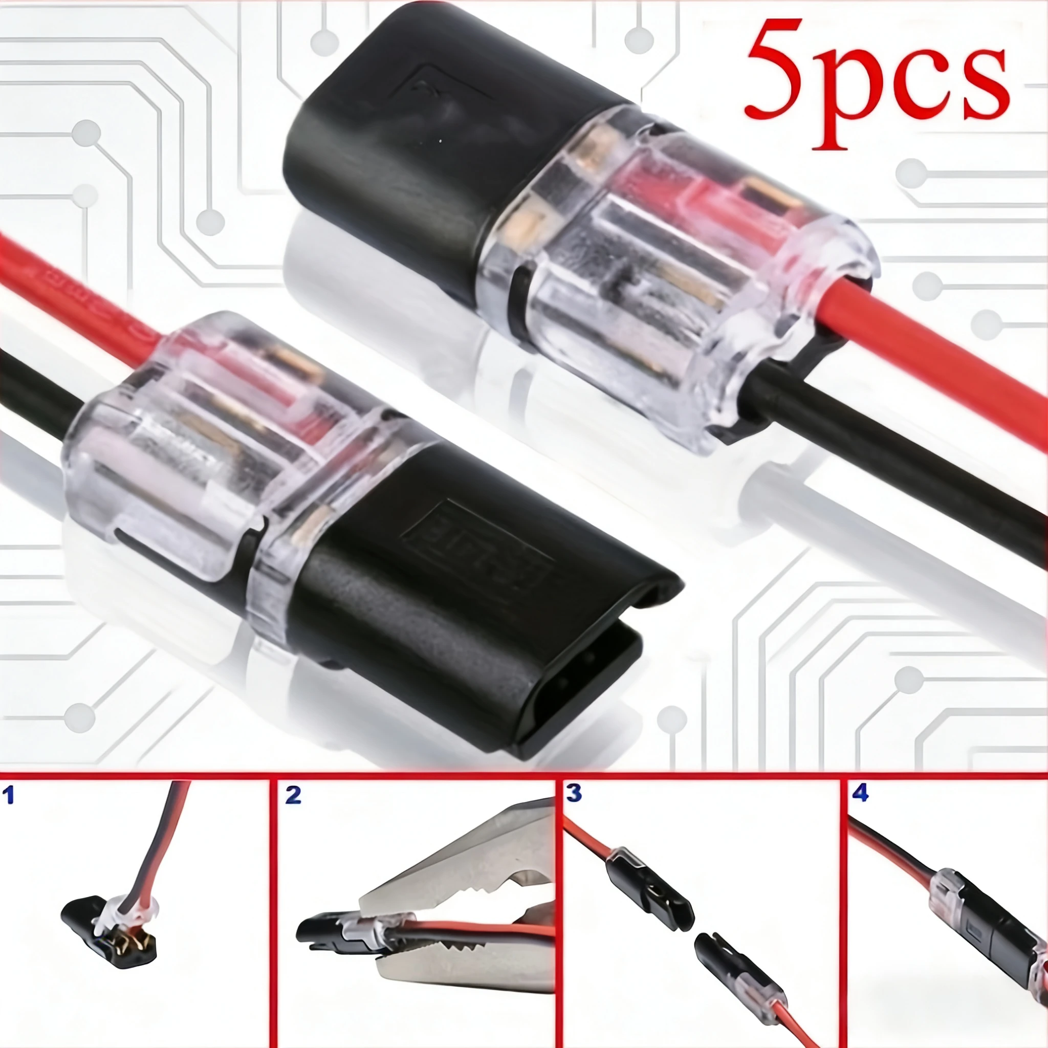 Premium Non Slip Detachable Automotive Electrical Wire Terminal Connector Plug Universal Cable Interconnect Solution