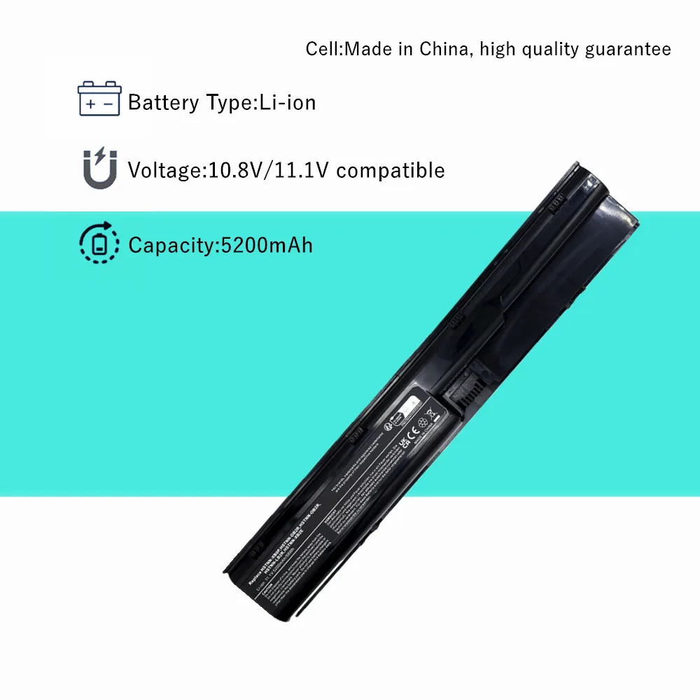 New Laptop battery For hp ProBook 4330s 4331s 4430s 4431s 4435s 4530s 4535s HSTNN-XB3C PR06 PR09 QK646AA QK646UT