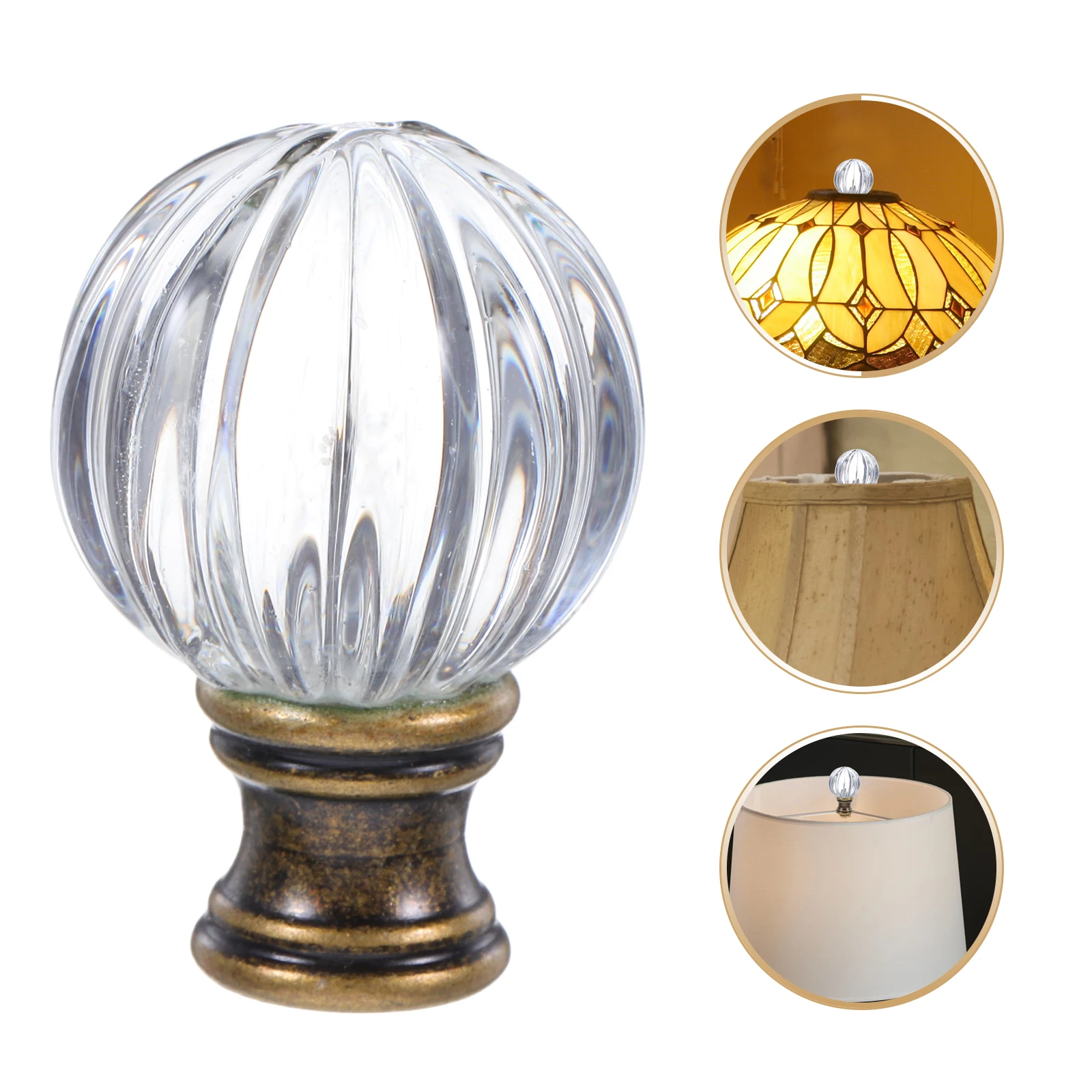 

1Pcs Simple Elegant Light Decals Lamp Finials Light Accessory for Living Room Decoration