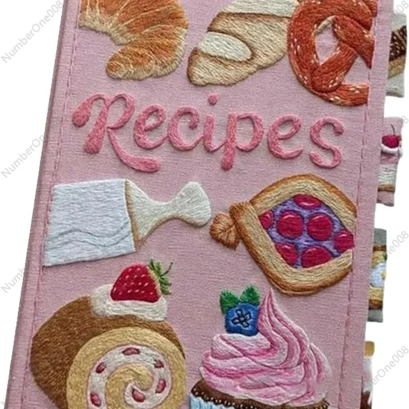 Handmade Recipe Journal, Custom Cooking Diary Notebook