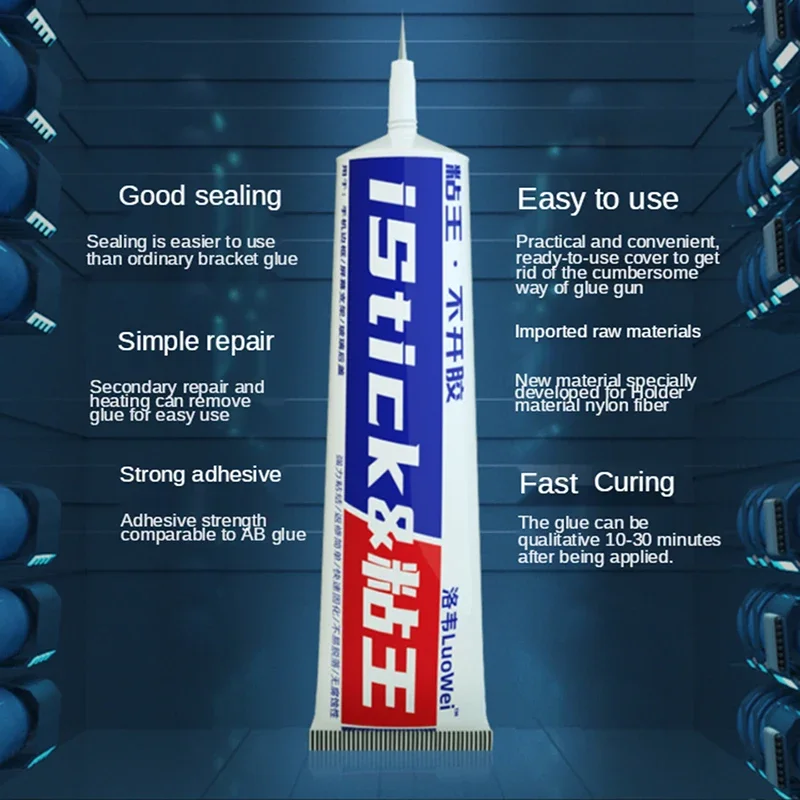 Luowei 15ml/50ml display lcd quadro adesivo tela do telefone móvel ligação de vidro adesivo de alta resistência para reparo do telefone móvel também