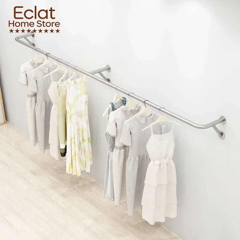 Dress Hanging Coat Racks Rail Indoor Open Luxury Clothes Space Saving Coat Racks Minimalist Arara De Roupa Hallway Furniture