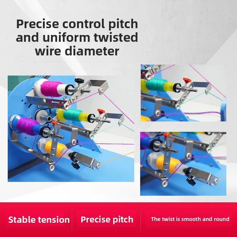 Avvolgitrice e torsione automatica a otto assi ad alta velocità: alimentazione infinita dei cavi con bloccaggio dei cavi. Vendite dirette in fabbrica.