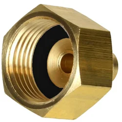 1pcs Brass Bottle Adapter On 1/4