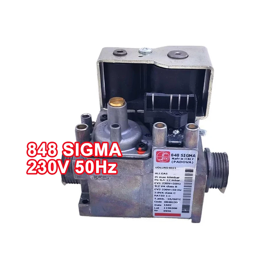 Gas Wall Mounted Boiler Fully Premixed Gas Proportional Valve 848 SIGMA Gas Proportional Valve 230V 50Hz Gas Boiler Gas Valve