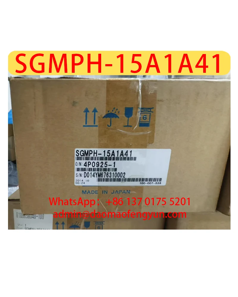 

SGMPH-15A1A41 Совершенно новый серводвигатель, оригинальный, SGMPH 15A1A41, быстрая доставка