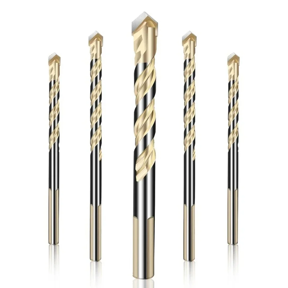 High Quality Practicall Brand New Exquisite Carbide Tip Drill Bit For Tile 1pcs Drill Bit Gold Multifunctional
