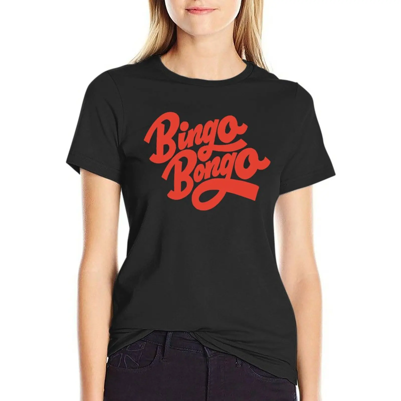 Bingo Bongo T-Shirt anime Female clothing Woman T-shirts