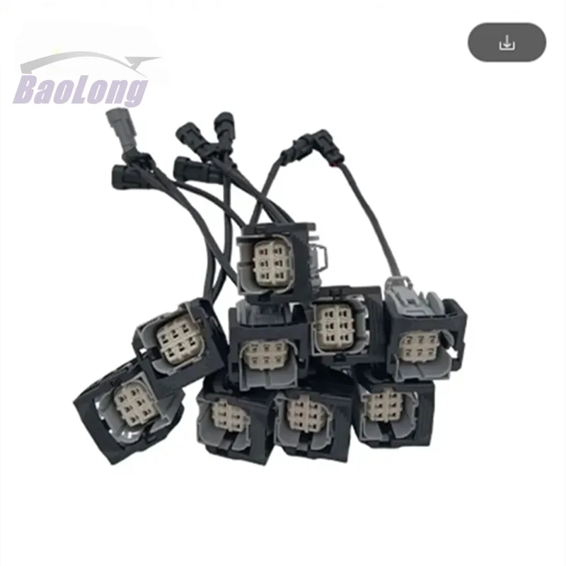 6pins Smart Intelligent CRIN Injector Plug Harness Repair Tool for Denso Injector Plug Cable Adapter 23670-11030