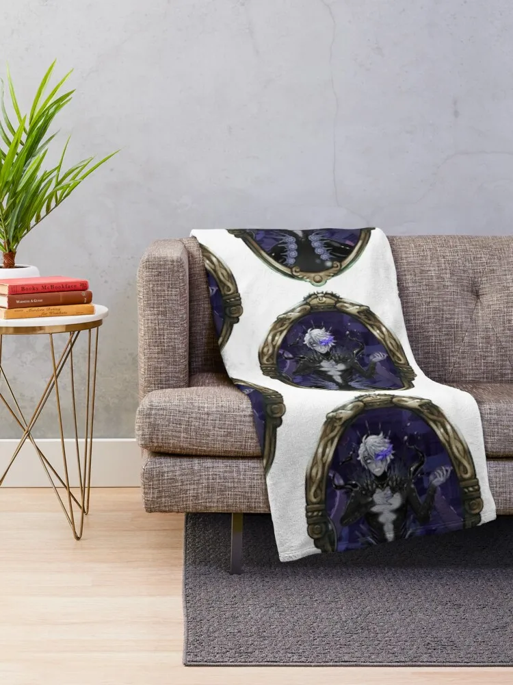 Overblot! Azul Ashengrotto (Twisted Wonderland) Throw Blanket Sofa decorative Loose Blankets