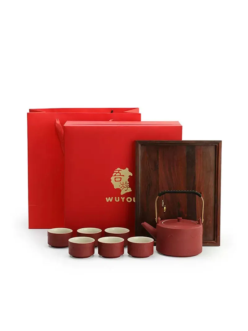 Wedding Tea Set as a Gift for newlyweds at home, High-end Creative Gift, Kung Fu Tea Set