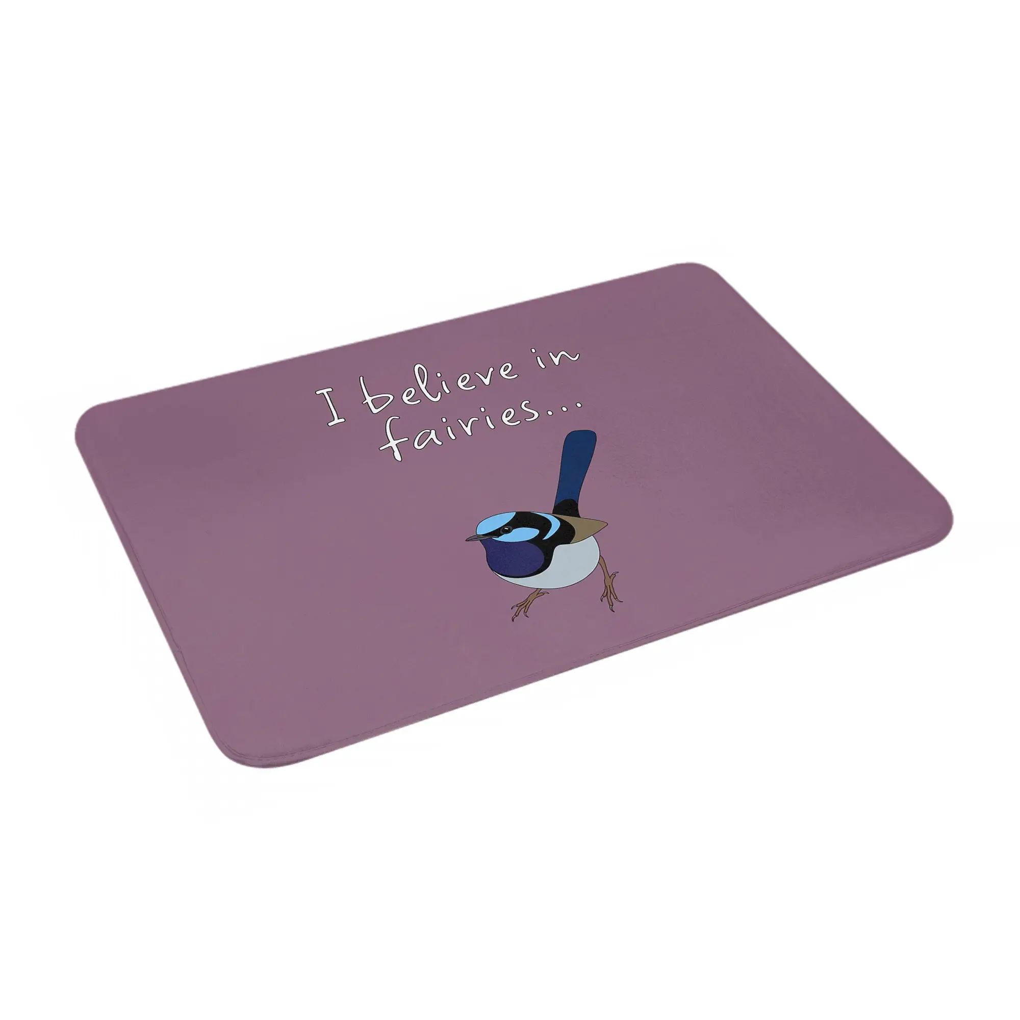 

I Believe in Fairies - Fairy Wren Non-slip Doormat Floor Mat Carpet Rug for Kitchen Entrance Home Bathroom Footpad Mats