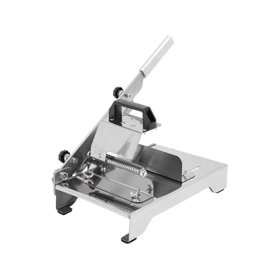

HOHOBLA Manual Frozen Meat Slicer, Stainless Steel Meat Cutter Beef Mutton Roll For Hot Pot BBQ Food Slicer Slicing Machine For